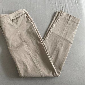 Alfani Petite Skinny Khaki Trousers